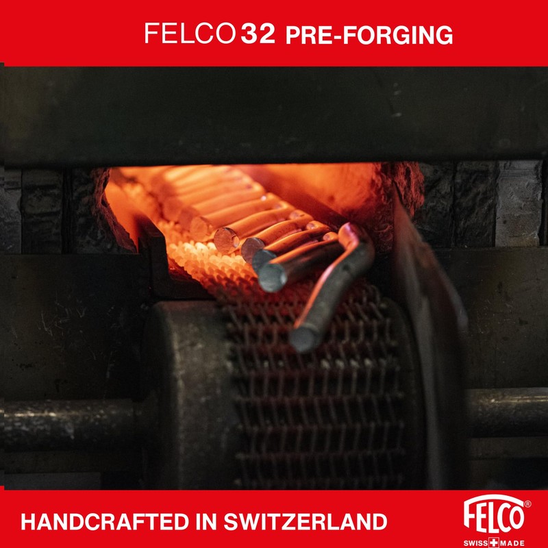 Felco F32 Pruning Shears – 8.3" Garden Clippers with Anvil