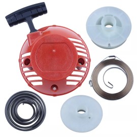 For Husqvarna Recoil Starter Driver Spring Pulley Drum For Husqvarna 128LD 128C 128CD 128R