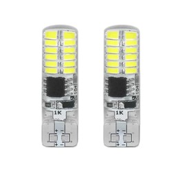 Super Bright 12V T10 LED Position Sphere Light with Strobe Function White Explosive Light