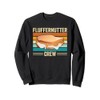 Peanut Butter Sandwich Funny Retro Creamy Fluffernutter Crew Sweatshirt