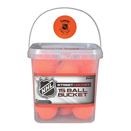 Franklin Sports Street Hockey Balls, Low Bounce, Warm Weather