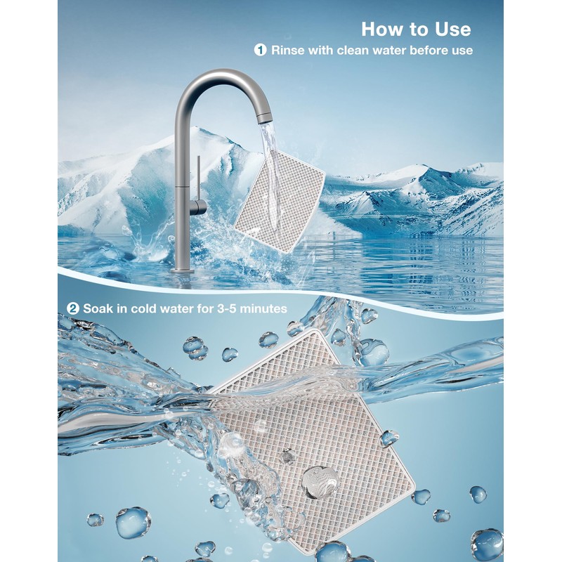 PETGUGU 3 Pack Replacement Filter for PF1/PF1L Pet Fountain, Conduit