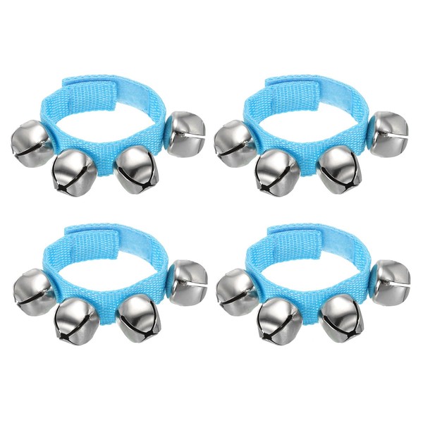 PATIKIL 4pcs Wrist Bells, Jingle Bells Ankle Bells Wrist Bells