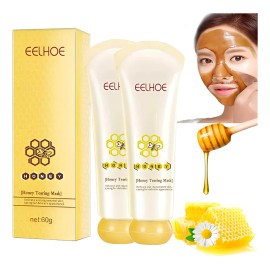 2 Pack Mascarilla De Miel Eelhoe Limpieza Profunda Todo Tipo De Piel