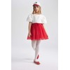 DeFacto Girls' Skirt, red