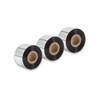 vhbw 3x Thermal Foil Thermal Transfer Tape Black 40 mm