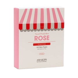 AWAKIIN Rose Face Mask (10 Sheets)