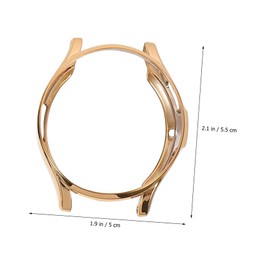 Housoutil 10pcs TPU Watch Bumper Protective Cover for Watch Classic Anti-Scratch Frame Elegant Design and Easy Installation