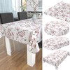Anro Oilcloth Wax Tablecloth, Washable