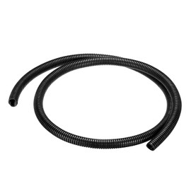 DMiotech 13.0mmx10mmx1m PP Non-Split Corrugated Tubing Indoor Outdoor Cord Management for Wrap Tidy Office Garden