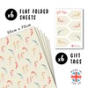 Birthday Wrapping Paper - 6 Sheets of Wrapping Paper -