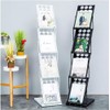 Japard Folding Magazine Stand Rack Literature Catalog Brochure Holder Display