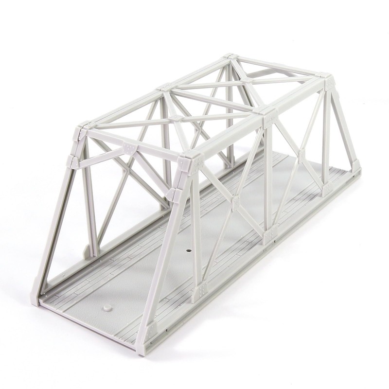 HO Scale 1:87 Model Truss Bridge Kit for Model Track
