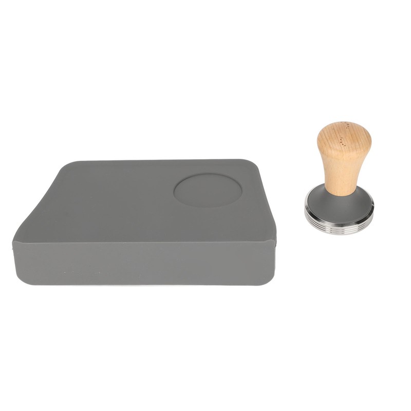 2Pcs Coffee Tamp Mat Integrated Silicone Coffee 90 Degree Corner