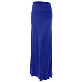 CTC WB670 Womens Fold-Over Maxi Skirt S Royal_Brite