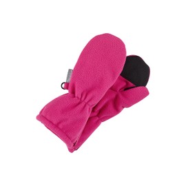 Sterntaler Gauntlet Gloves with Side Zip (Stulpen-handschuh) - magenta Plain, size: 2