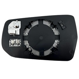 Passenger Side Mirror Glass Assembly With Backing Plate Heated Compatible with 2018-2023 Chevy Malibu (Blind Spot Detection Sytem) BSD