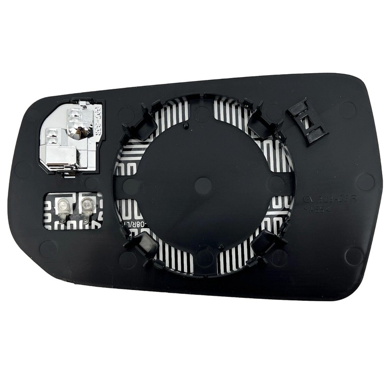 Passenger Side Mirror Glass Assembly With Backing Plate Heated Compatible