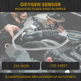 Dasbecan 234-9038 250-54037 O2 Oxygen Sensor Upstream Air Fuel Ratio Compatible with Nissan Altima 2.5 L4 2008-2011 Pathfinder 4.0L V6 Frontier 2.5L L4 2008-2010 Armada 5.6L V8 2008-2013
