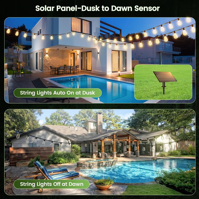 OHLUX Replacement Solar Panel - Compatible with OHLUX Solar Powered