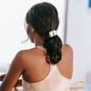 Ponytail Buckle Hair Cuff Metal Dress Up Hair Ring,3Pcs Ponytail