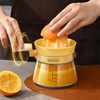 Hand Juicer,Multifunctional Clear Hand Juicer Citrus Squeezer - Small Hand