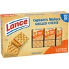 Lance Sandwich Crackers, Captain's Wafer Grilled Cheese, 10 Individual Packs,