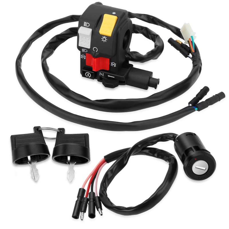M MATI Handlebar & Key Switch for Honda FourTrax 300