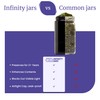 Infinity Jars, 1 L (34 fl oz) Pack 3, Premium