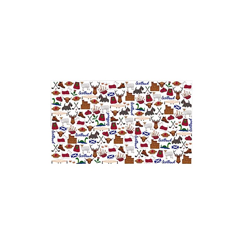 Elgate Scotland Icons Tea Towel