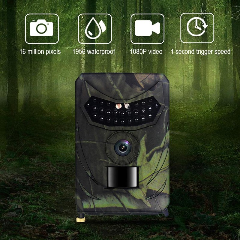 Trail Camera 16MP 1080P HD Video Game Camera with 26pcs
