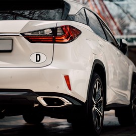 Finest Folia Finest Folia L?nderkennzeichen Magnetfolie UV-Druck nach DIN Norm 17,5x11,5cm Kennzeichen Magnet Schild fr Auto LKW Wohnmobil Bus wetterfest magnetisch RV005 (01 Deutschland, Magnetfolie)