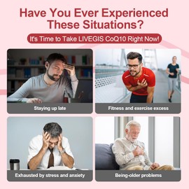 CoQ10 200mg Softgels, Ultra CoQ10 Ubiquinone 200mgWith Coconut MCT Oil, 5X Superior Absorption, Coenzyme Q10 Supplement for Heart Health & Energy - 90 Counts