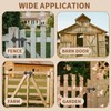 MCSDFN 6" Barn Door Flip Latch Lock Heavy Duty Gate