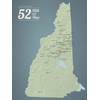 Best Maps Ever New Hampshire '52 with A View' Map