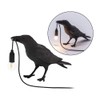 NorDiem Crow Table Lamps Bird Desk Lamp Bedroom Wall Sconce
