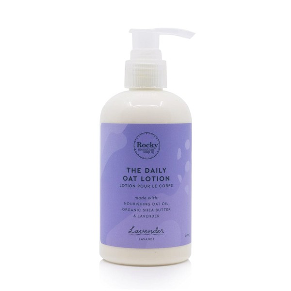 Rocky Mountain Soap Company Lavender | Daily Oat Lotion, 240ml