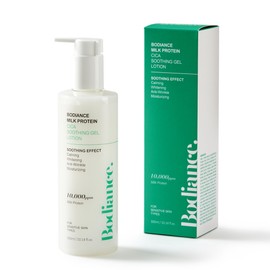 Badience Milk Protein Aloe Vera Soothing Gel Highly Moisturizing Body Lotion 300ml Improves moisture by 153% / 바디언스 밀크 프로틴 알로에 베라 수딩 젤 고보습 바디 로션 300ml 보습 153% 개선