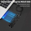 HITHOTMMA Disco Duro Externo, 2TB SSD Portátil, Carcasa de Disco