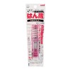 Mitsubishi Pencil Seal Holder Hanzo Transparent Pink HLD2T.13