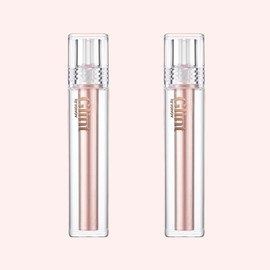Glint Liquid Gel Highlighter, 01 Dewey Moon, 2pcs / Glint 리퀴드 젤 하이라이터, 01 듀이 문, 2개
