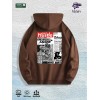 Daily Hustle Newspaper Graphic Hoodie 100% Cotton US Warehouse 7