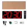 West Ocean Large Smart Digital LED WiFi Wall Clock with