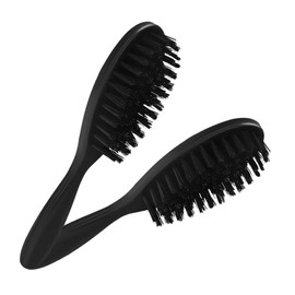 Ipetboom 2pcs Men's Beard Grooming Tool Soft Bristle Hair Styling Comb and Brush for Beard Care and Hair Maintenance Travel