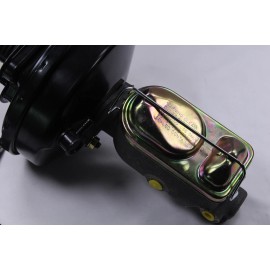 Rodspeedracing 1967 68 69 Ford Mustang 9" Single Power Brake Booster Kit  Automatic Brake Pedal