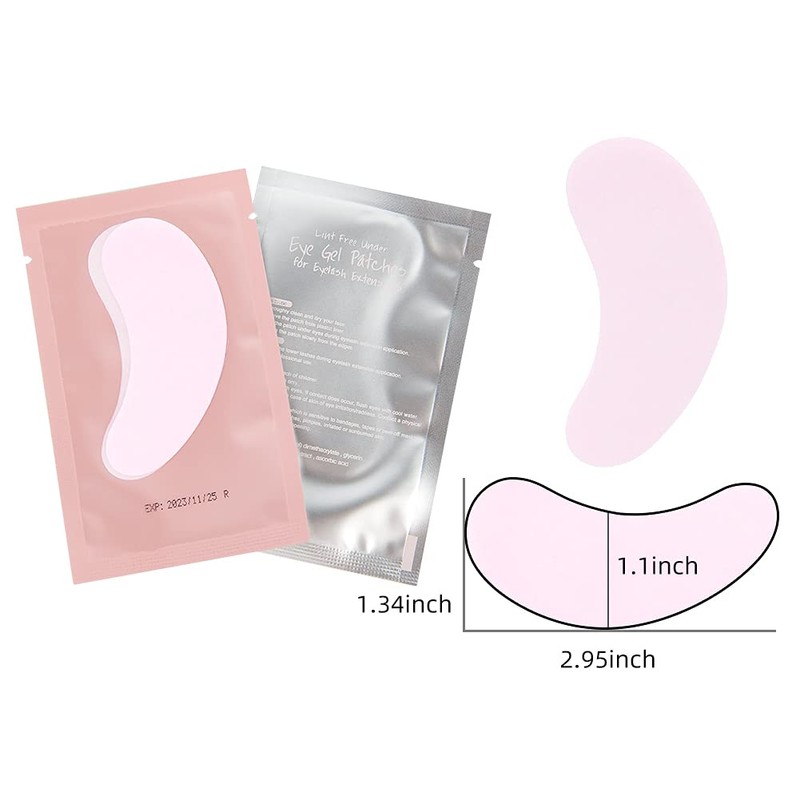 100 Pairs of Eye Pads Eyelash Pads for Eyelash Extension