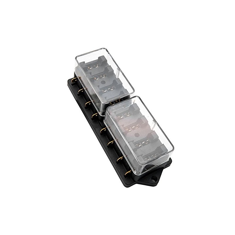 Car Fuse Box by MASO 12v 24v Volt 8 Way