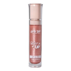 Pink Up Glitter Up Labial Gloss Brillo Efecto Húmedo