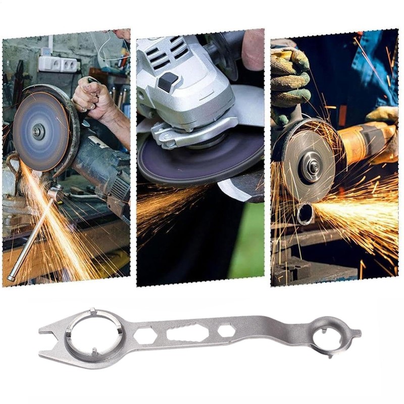 Grinder Spanner Wrench | Adjustable Spanner Thickened Maintenance Tool |