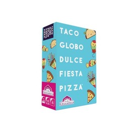 Taco Globo Dulce Fiesta Pizza | Temática Mexicana | Juegos De Mesa Niños 8 Años O Más | Juego con 64 Cartas | Regalo para Niños | De 3 A 8 Jugadores | En Español | Familia Taco Gato